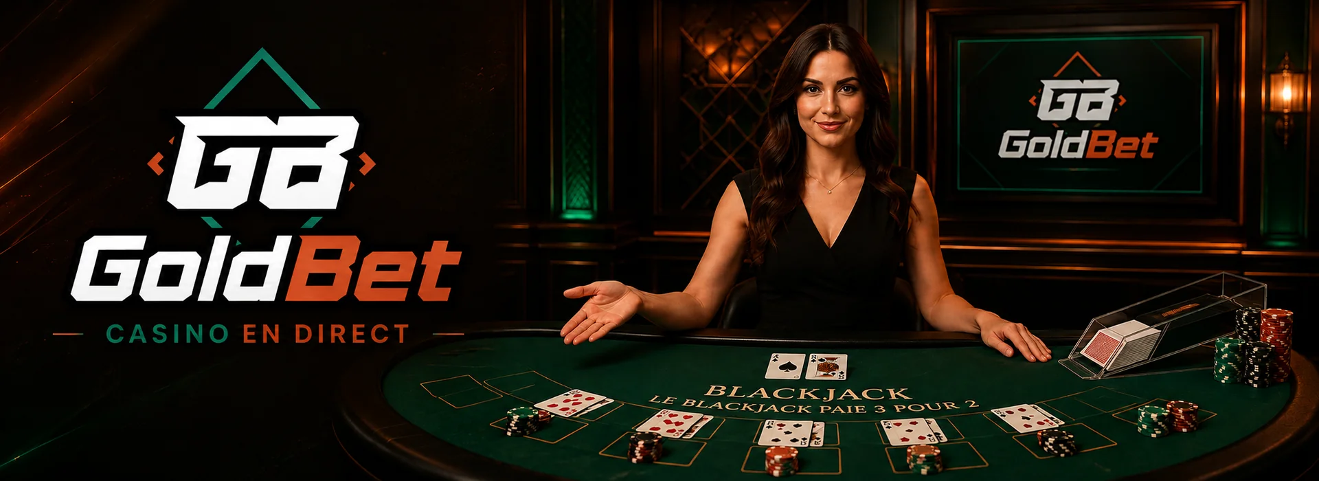 Tables en direct avec croupier